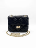 Nice Black women's crossbody bag in black by Bag X