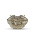 Glided Kiss Gold women's wallet & clutch in gold by Bag X