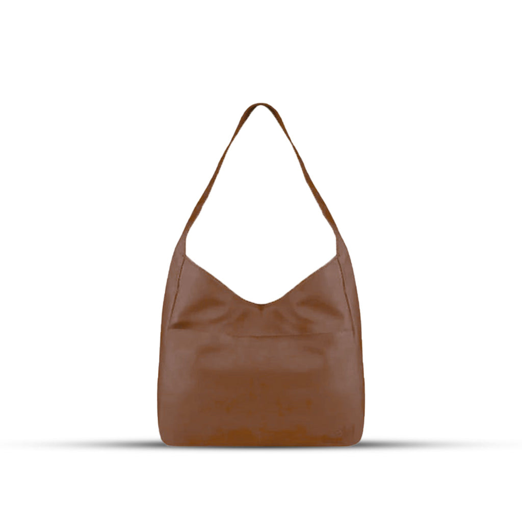 Lorene Brown women's shoulder bag in brown by Bag X