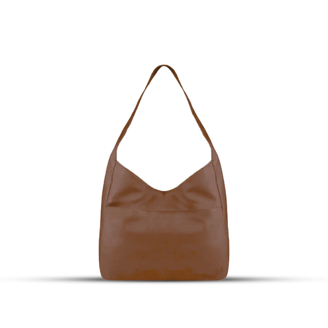 Lorene Brown women's shoulder bag in brown by Bag X