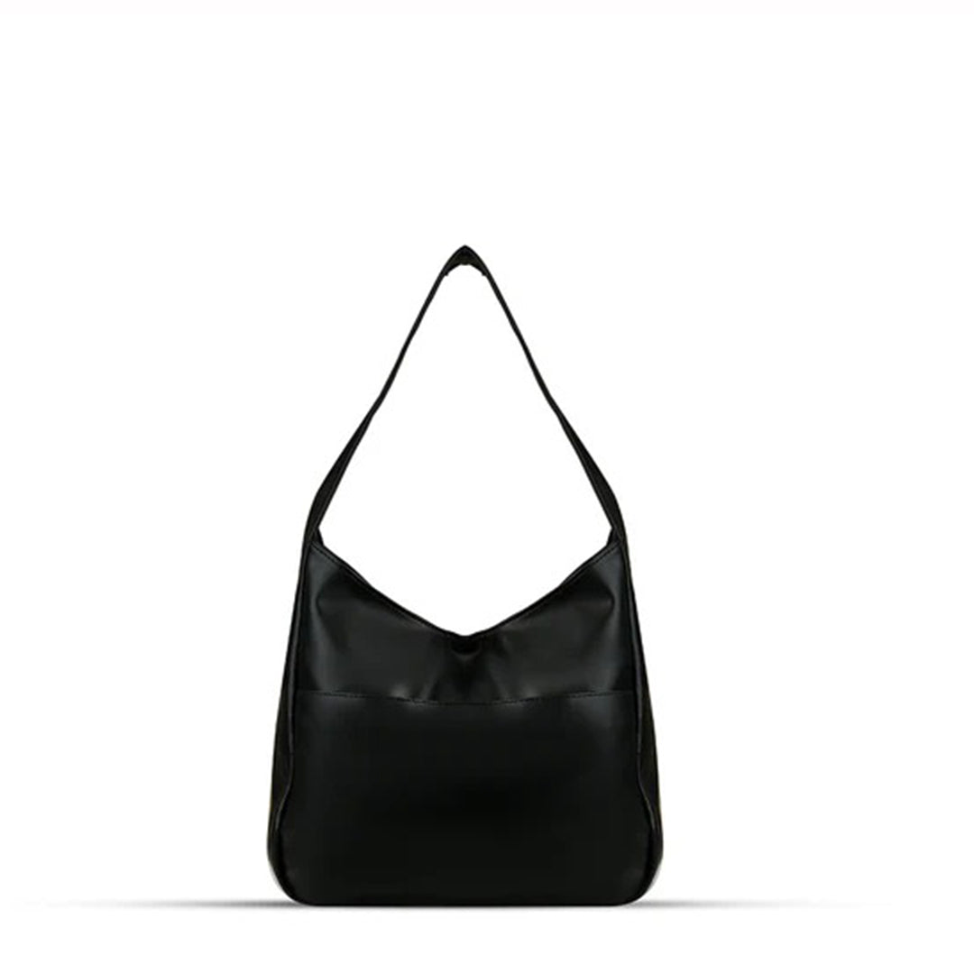 Lorene Black women's shoulder bag in black by Bag X