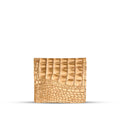Crazy Horse Leather Wallet Crocodile Beige women's wallet & clutch in beige by Bag X