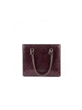 Burgundy women's tote bag in burgundy by Bag X