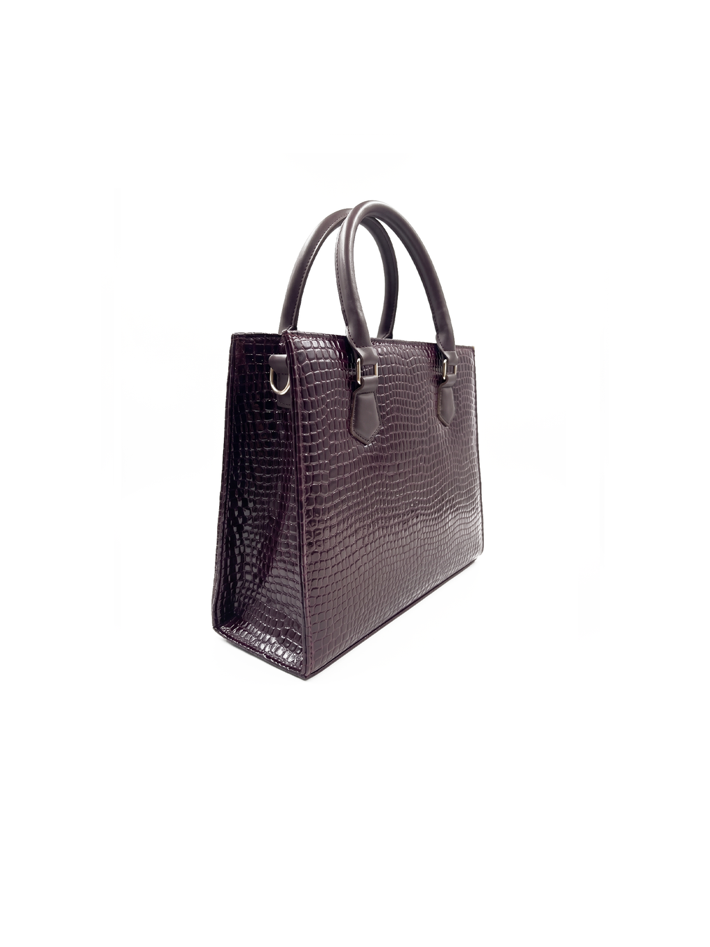 Burgundy women's tote bag in burgundy by Bag X