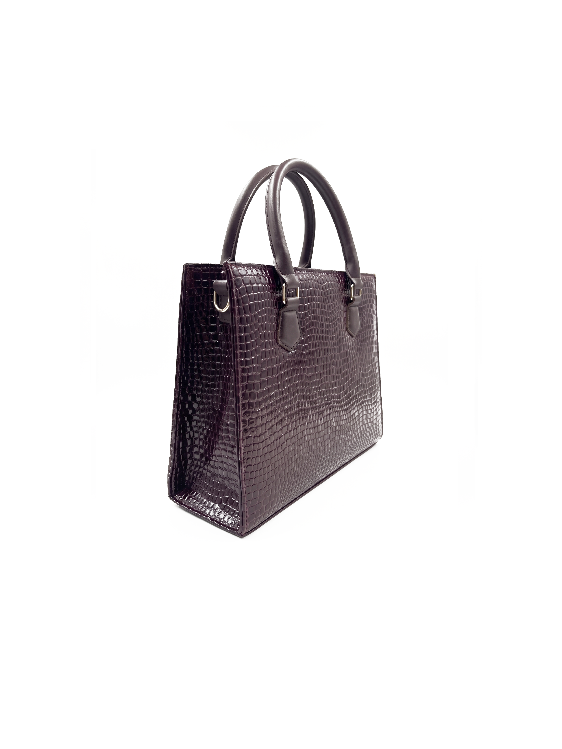 Burgundy women's tote bag in burgundy by Bag X