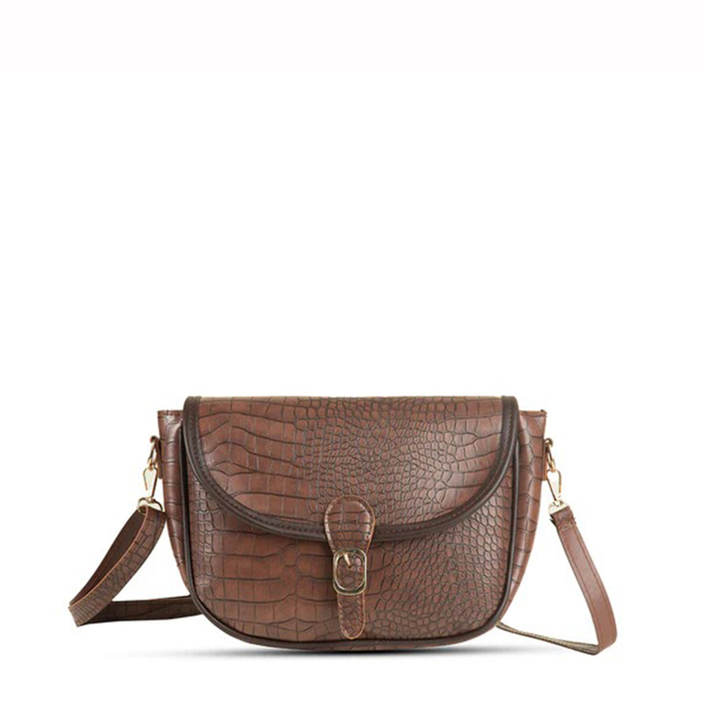 IMPERIAL CROCODILE BROWN