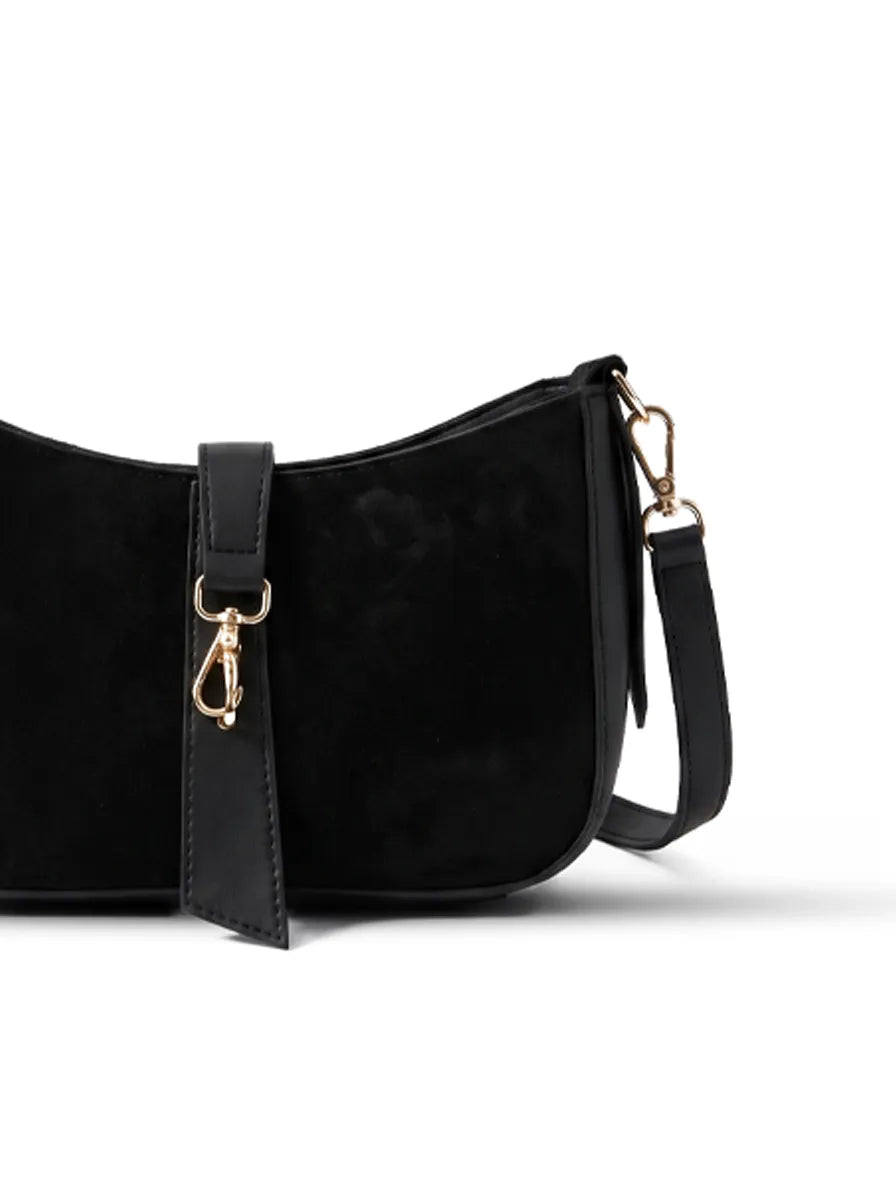 Rome Black women's shoulder bag in black by Bag X