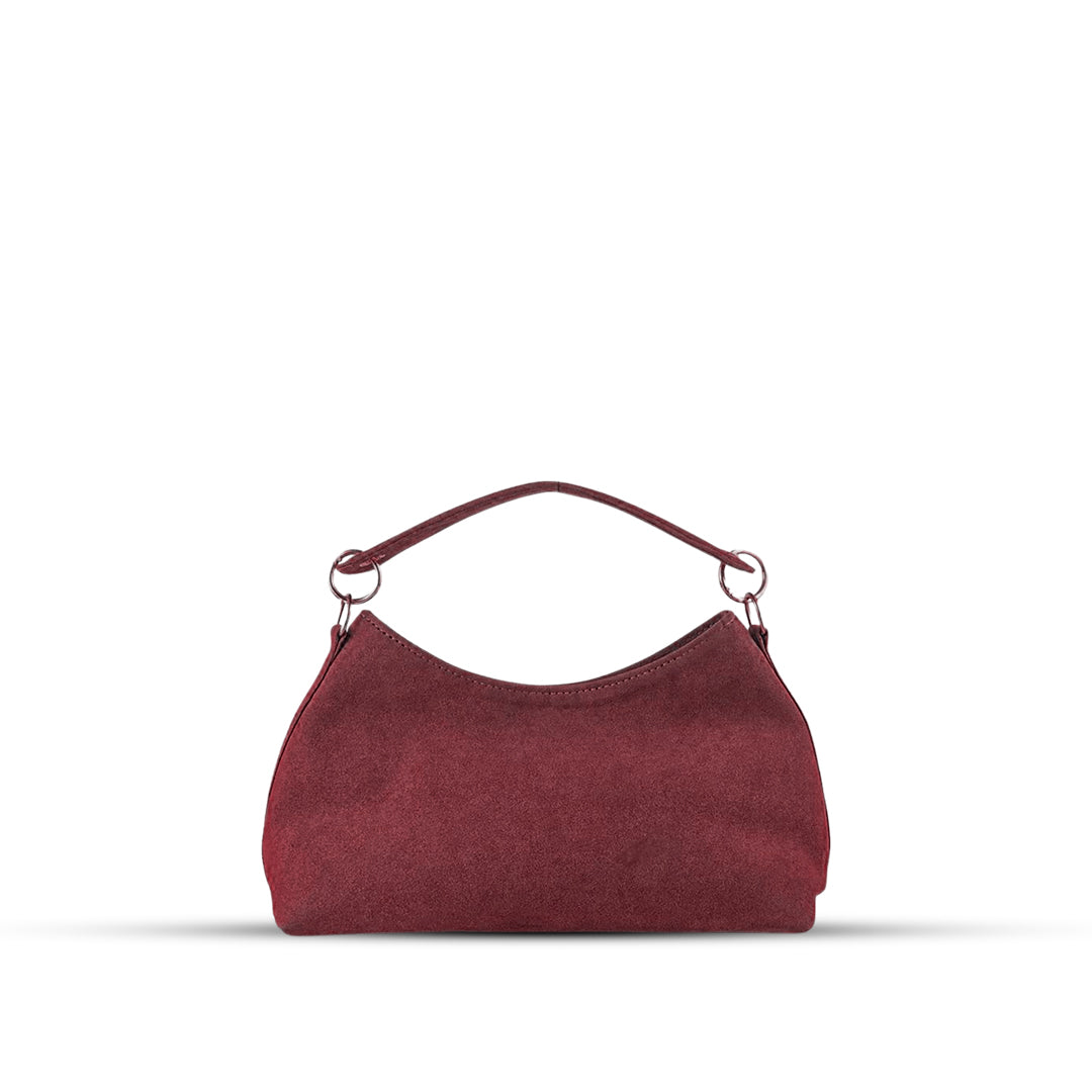 Jenna Maroon women's crossbody bag in maroon by Bag X