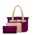Sage 3 Pcs Maroon - Leftover women's handbag in maroon by Bag X
