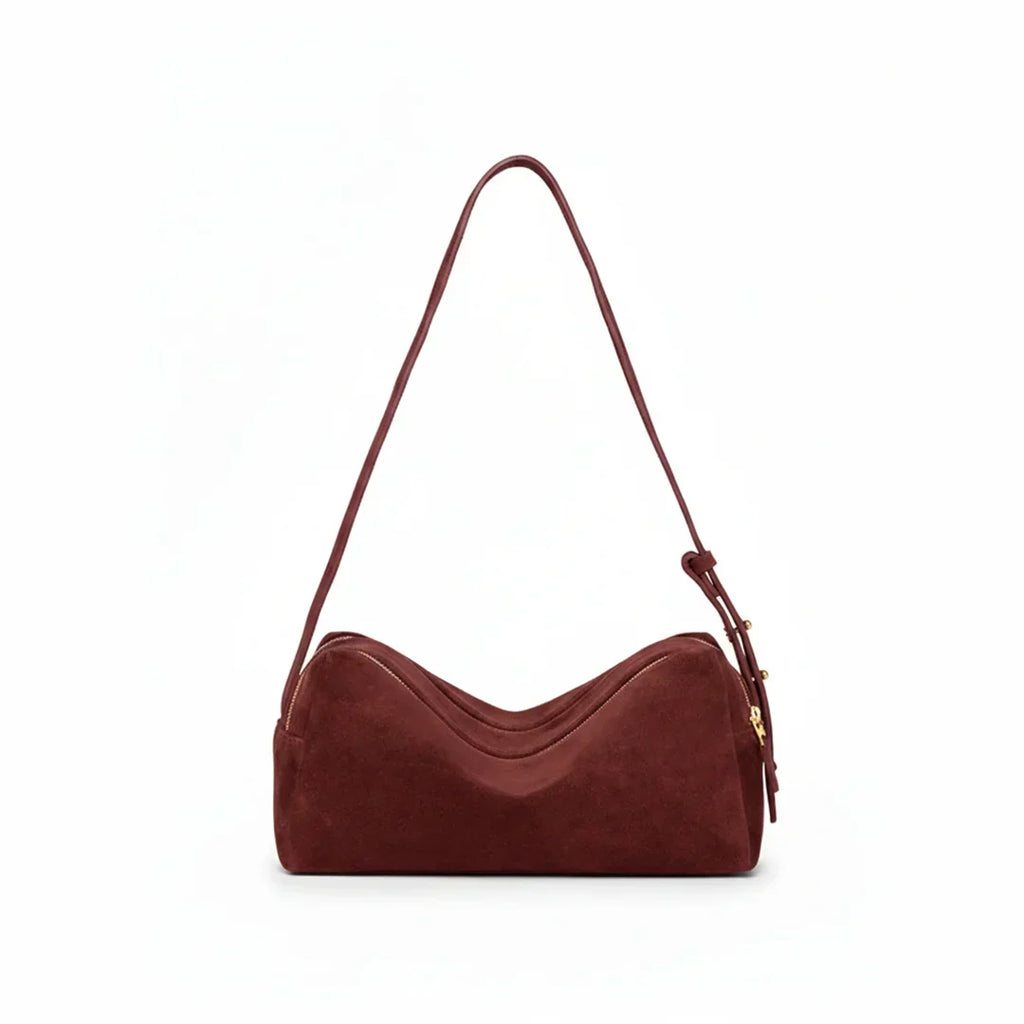 Becky Maroon women's shoulder bag in maroon by Bag X