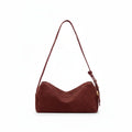 Becky Maroon women's shoulder bag in maroon by Bag X
