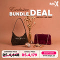 Power Contrast Set women's shoulder bag in classic by Bag X