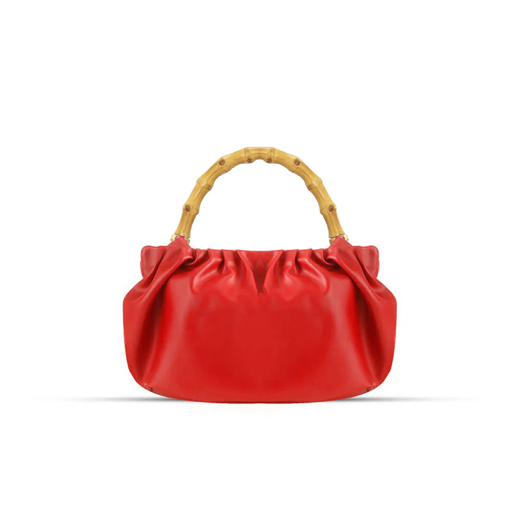 Rose Red - Leftover women's handbag in red by Bag X