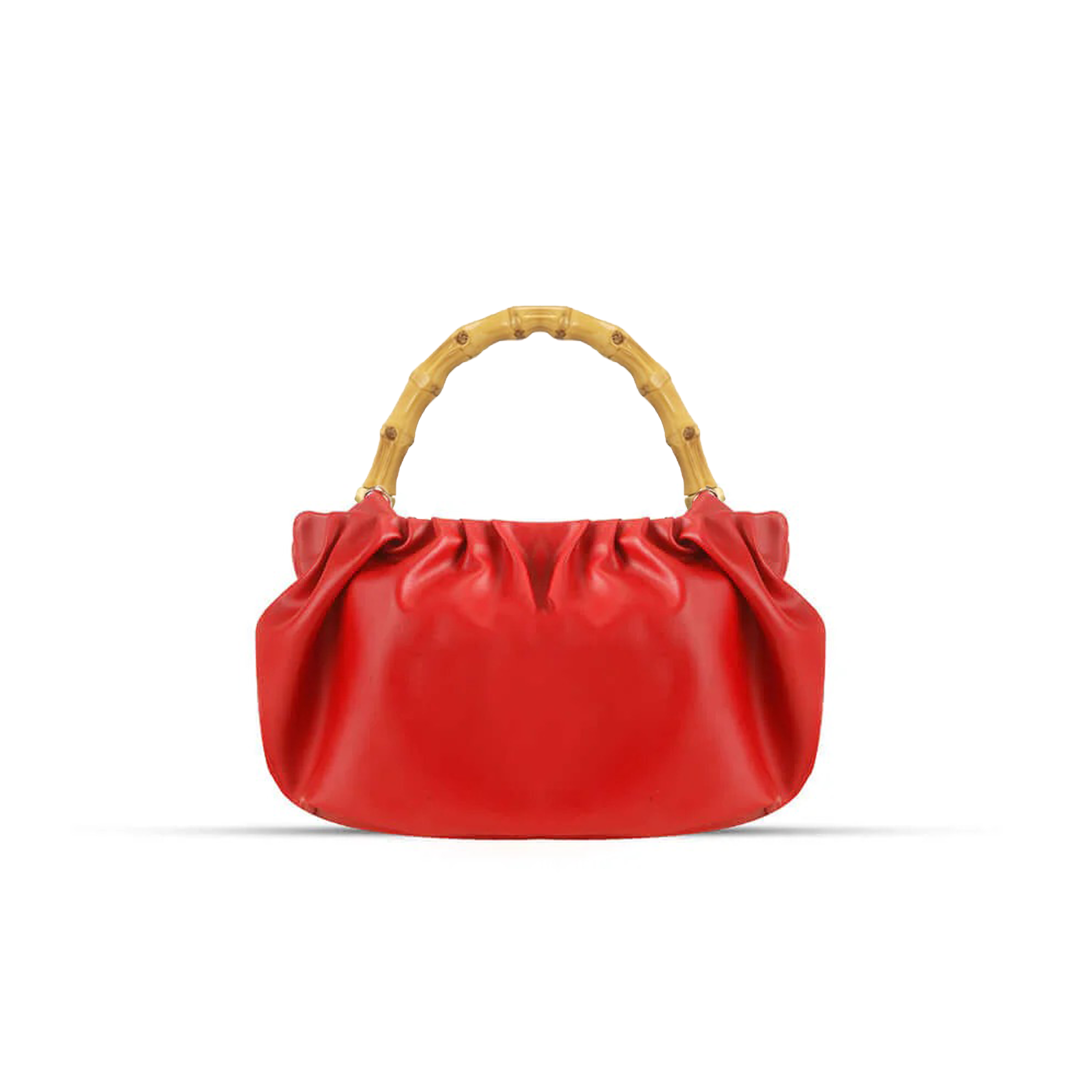 Rose Red - Leftover women's handbag in red by Bag X