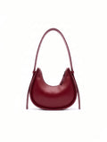 Eli Maroon women's shoulder bag in maroon by Bag X