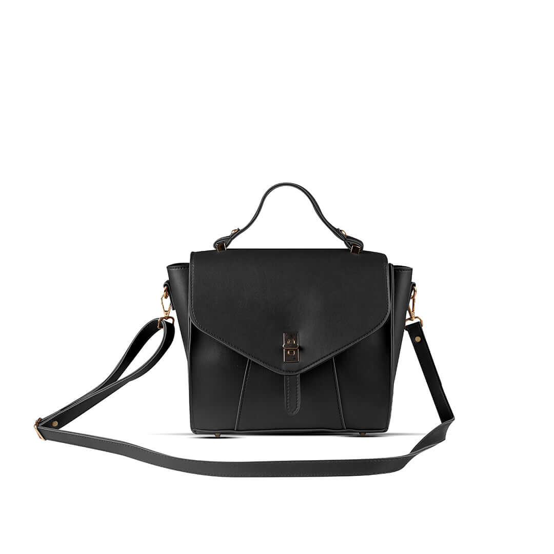 Tilda Black women's handbag in black by Bag X