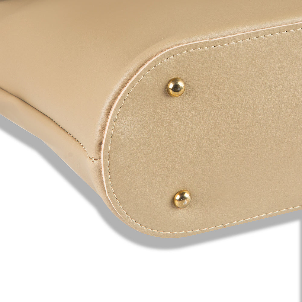 August Beige women's shoulder bag in beige by Bag X