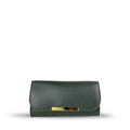 Crimson Wallet Green women's wallet & clutch in green by Bag X