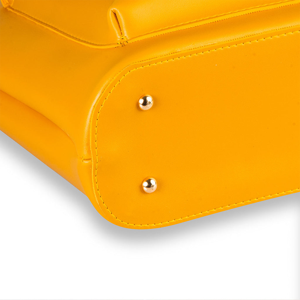 Coco Yellow women's crossbody bag in yellow by Bag X