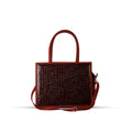 Kiara Maroon women's shoulder bag in maroon by Bag X