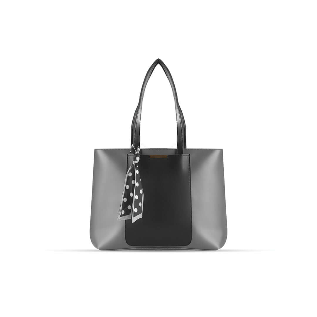 Jasmine Grey women's tote bag in grey by Bag X