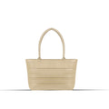Poppy Beige women's shoulder bag in beige by Bag X