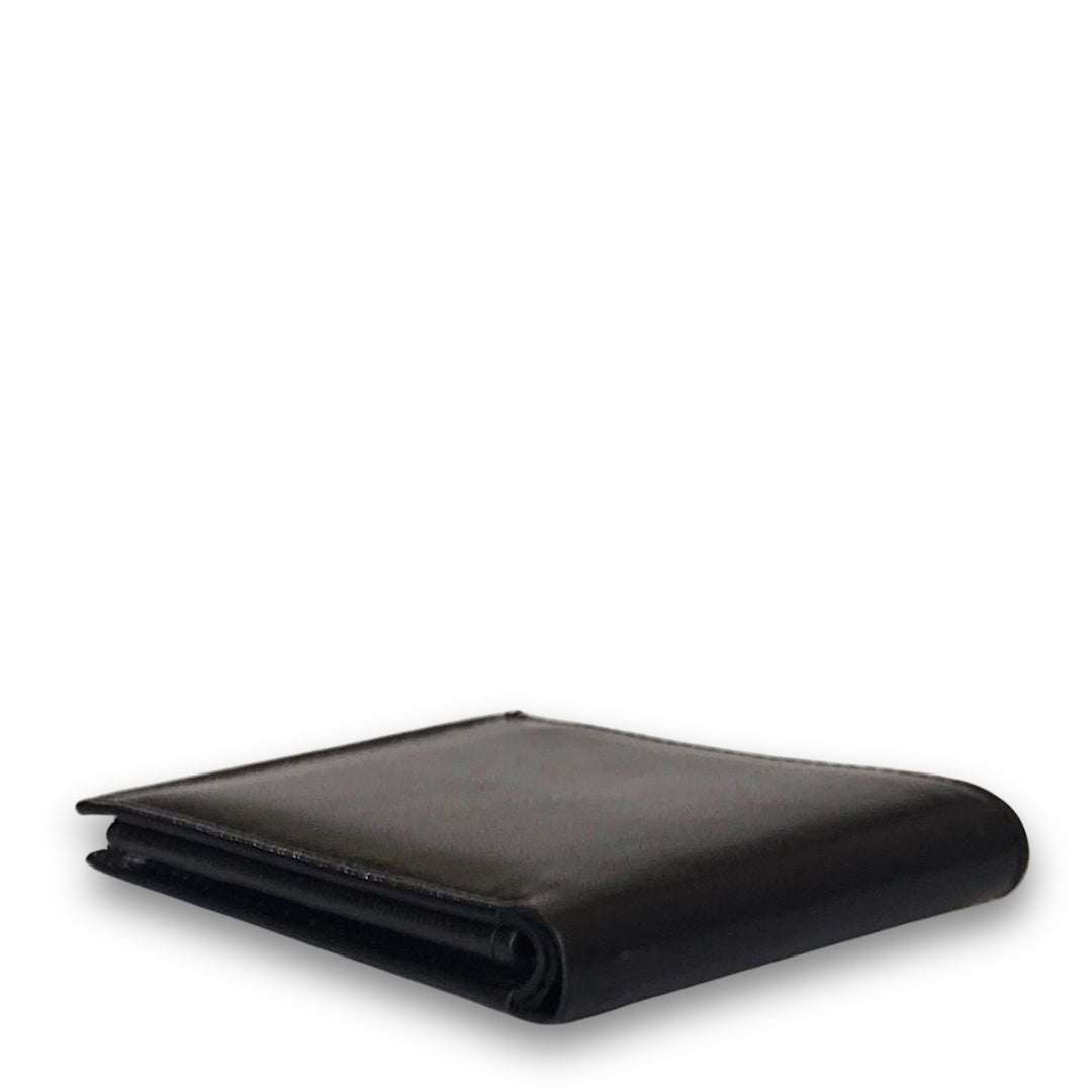 All Leather Wallet Black/ Brown