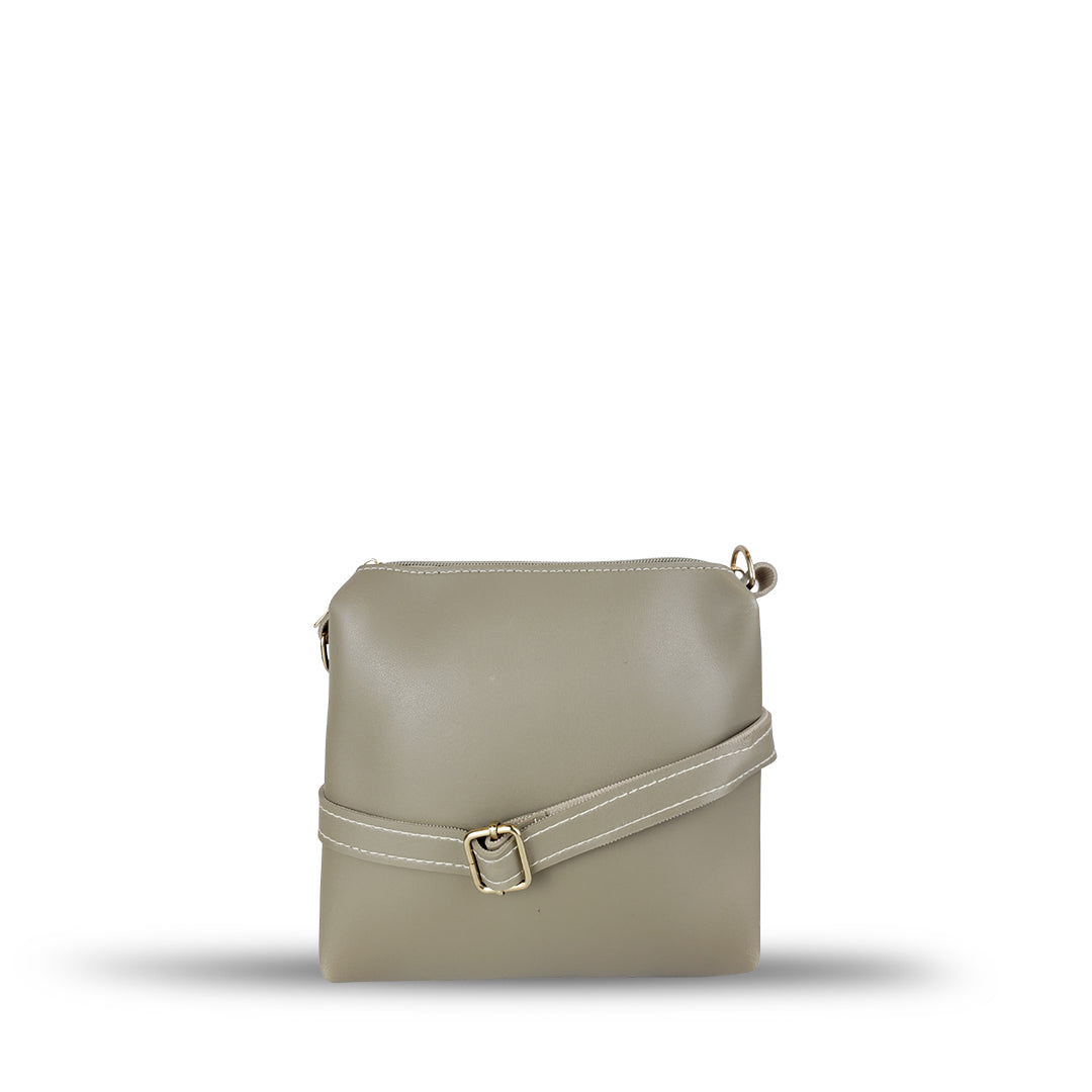 Crimson Pouch Grey women's handbag in grey by Bag X