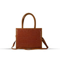 Kiara Brown women's shoulder bag in brown by Bag X