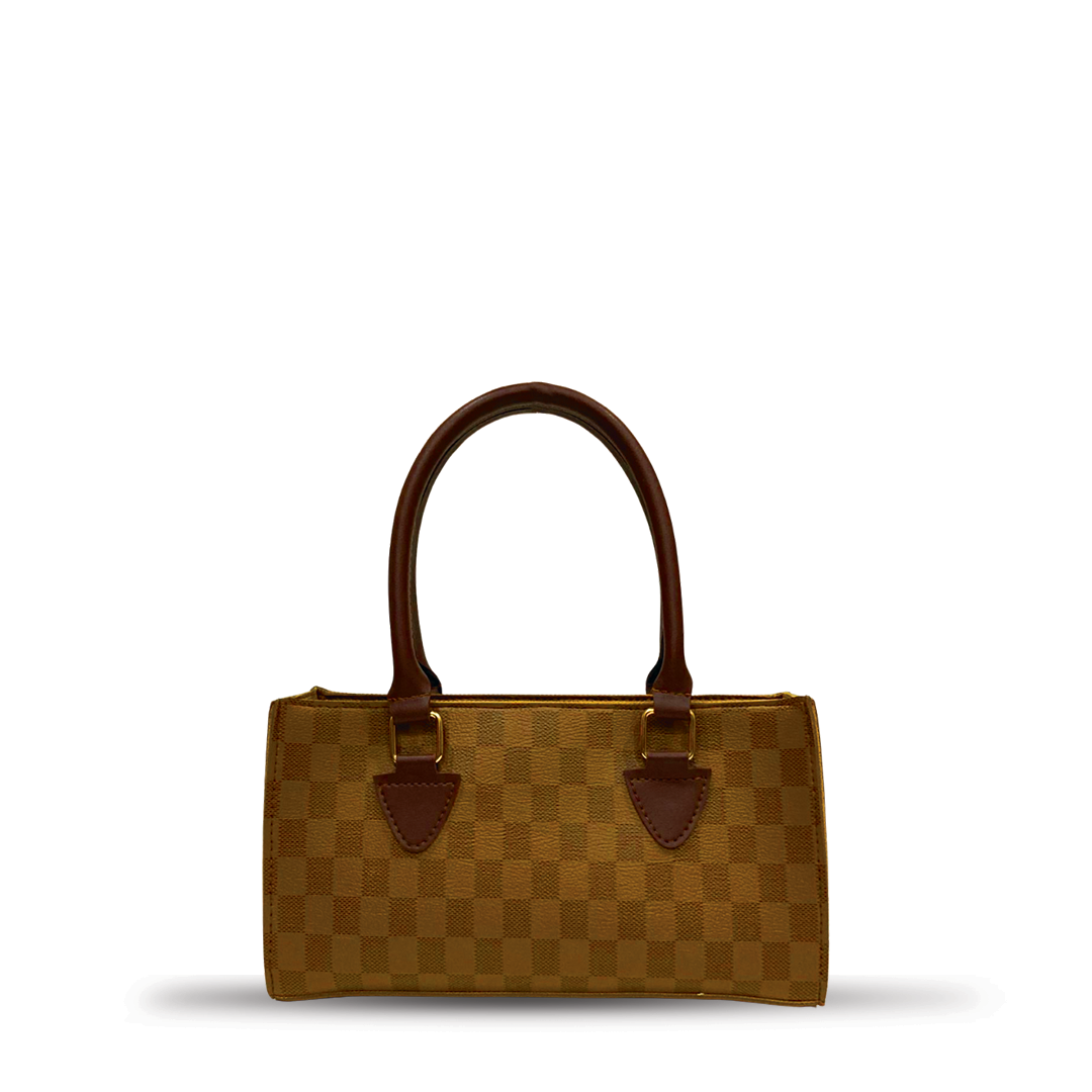 Mayfair Brown women's shoulder bag in brown by Bag X