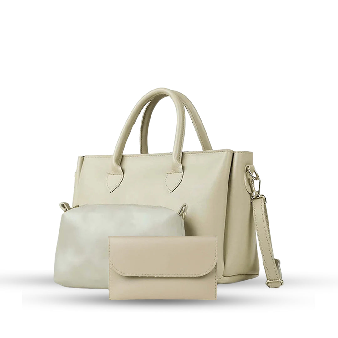Blair Beige - Leftover women's wallet & clutch in beige by Bag X