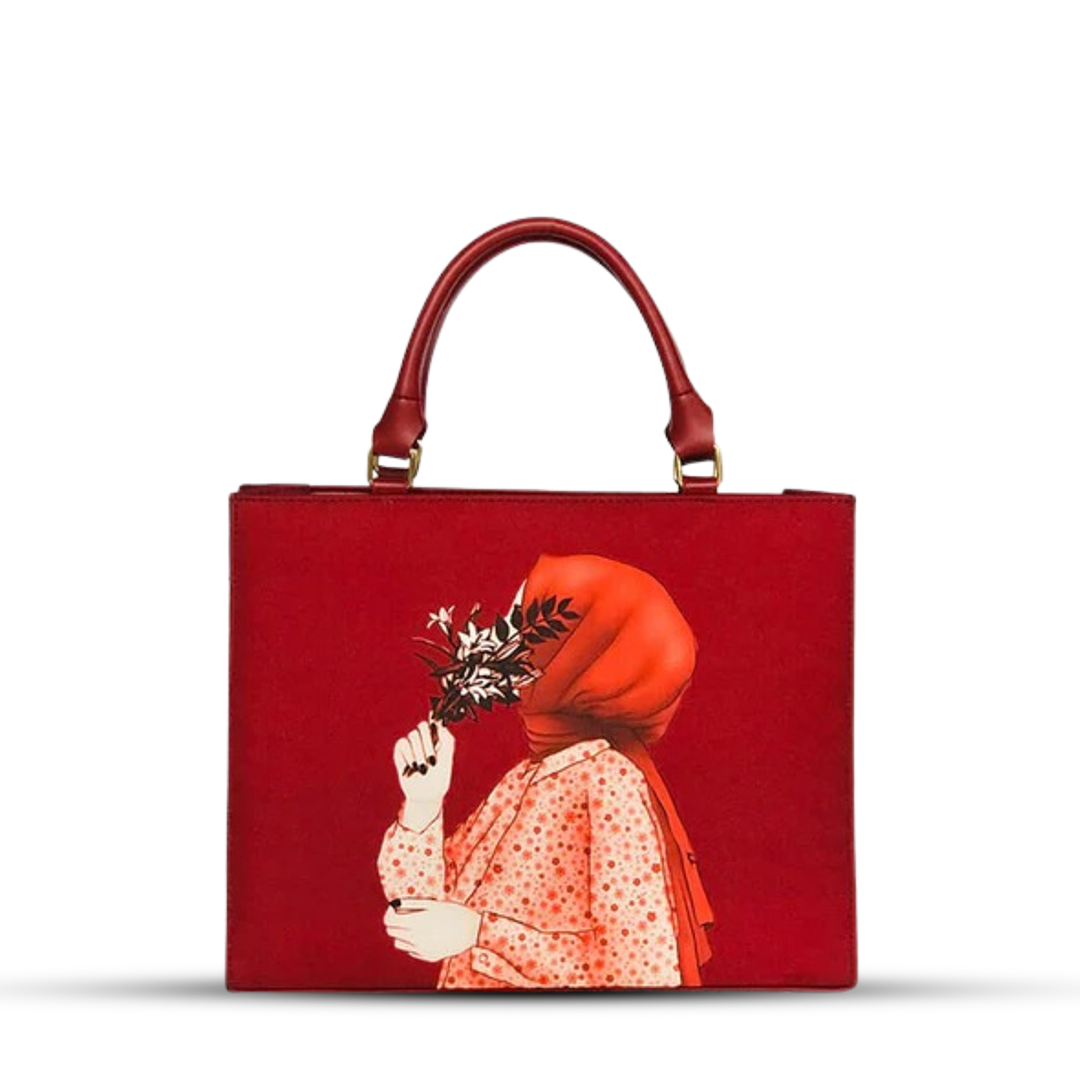 Shein Maroon women's shoulder bag in maroon by Bag X