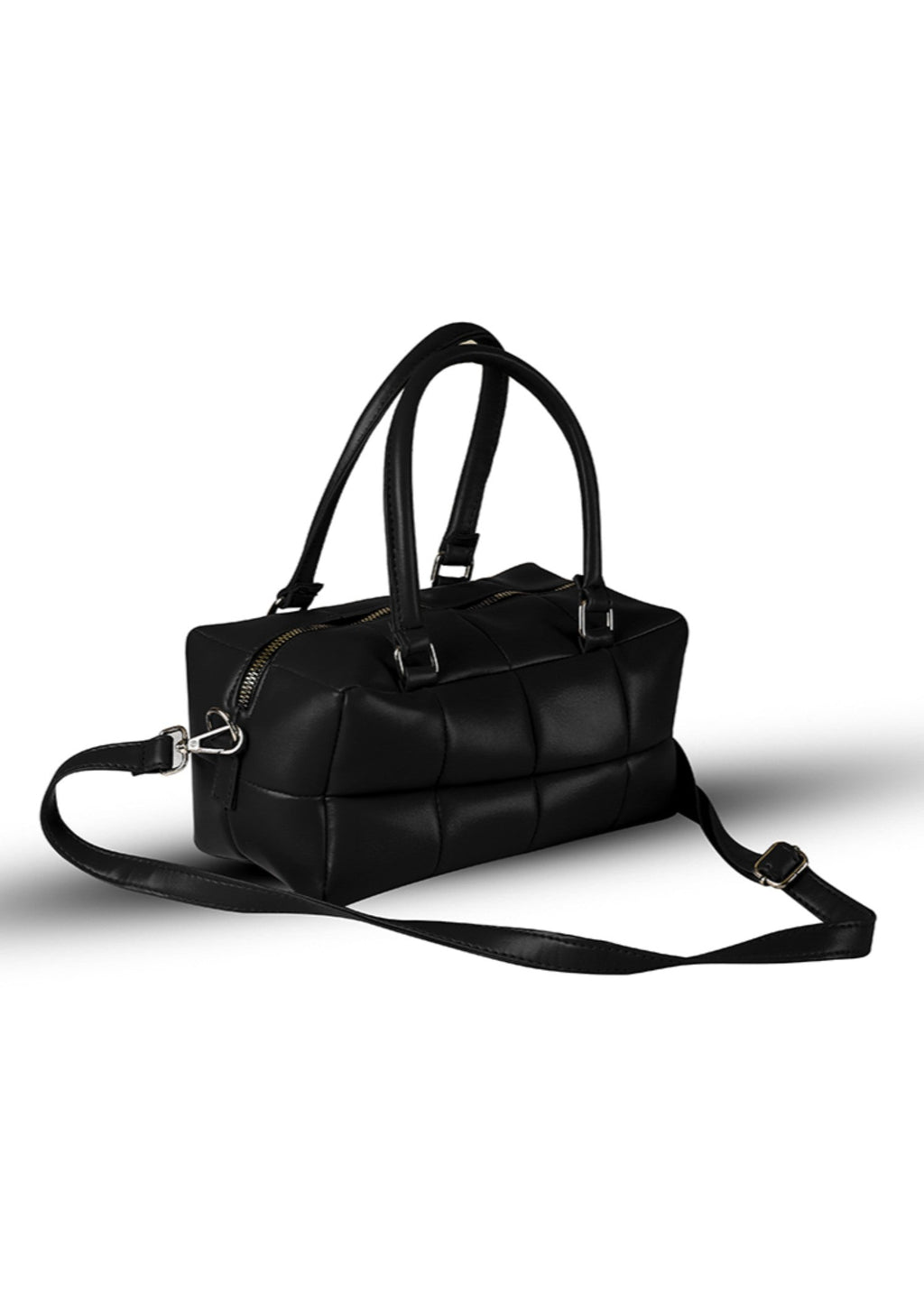 Meg Black women's satchel in black by Bag X