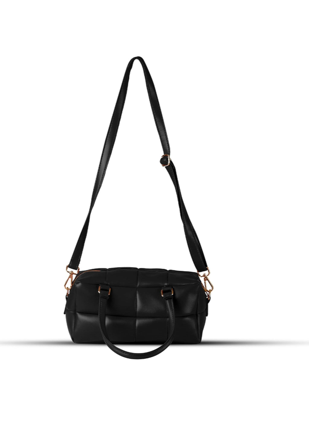 Meg Black women's satchel in black by Bag X