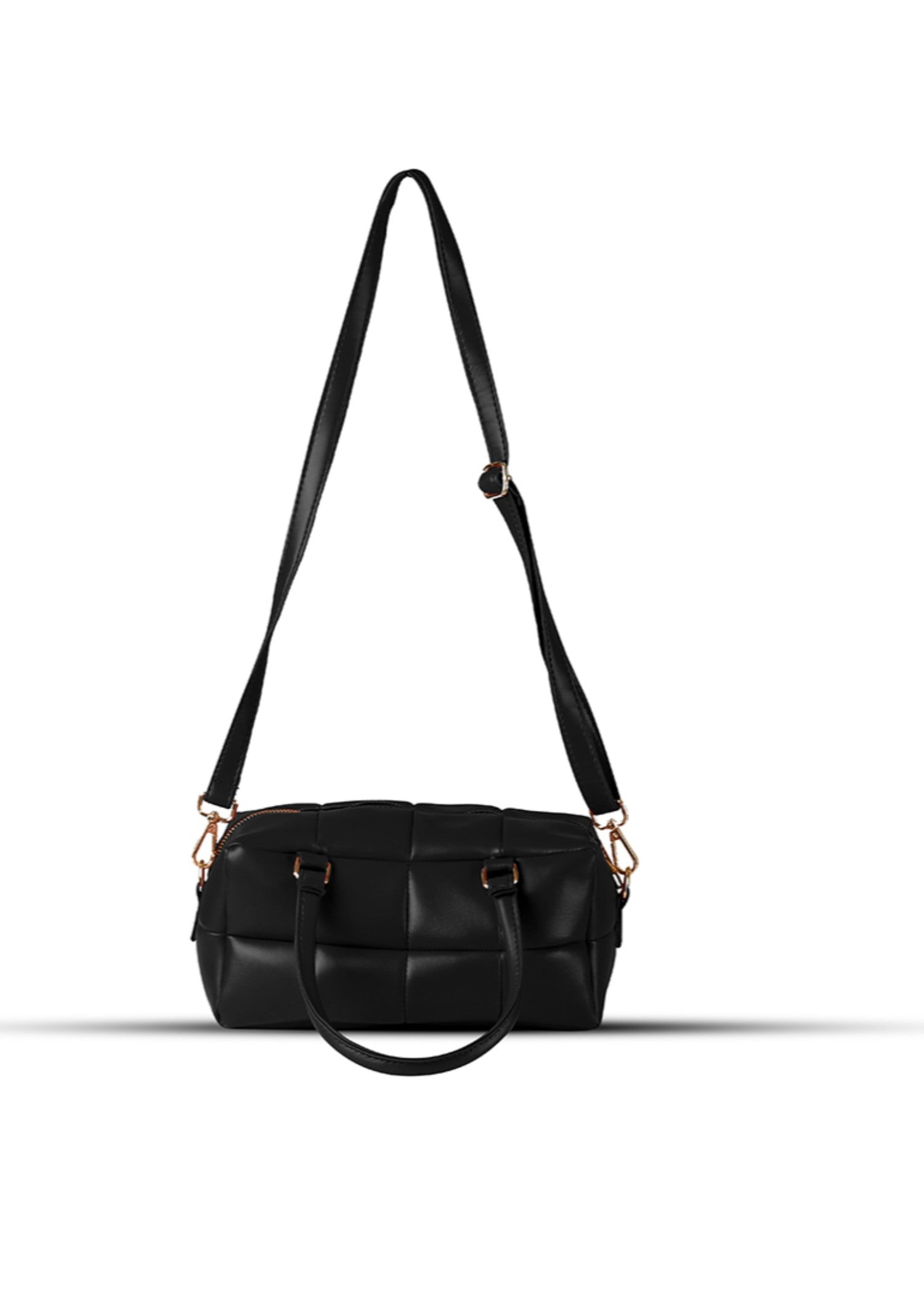 Meg Black women's satchel in black by Bag X