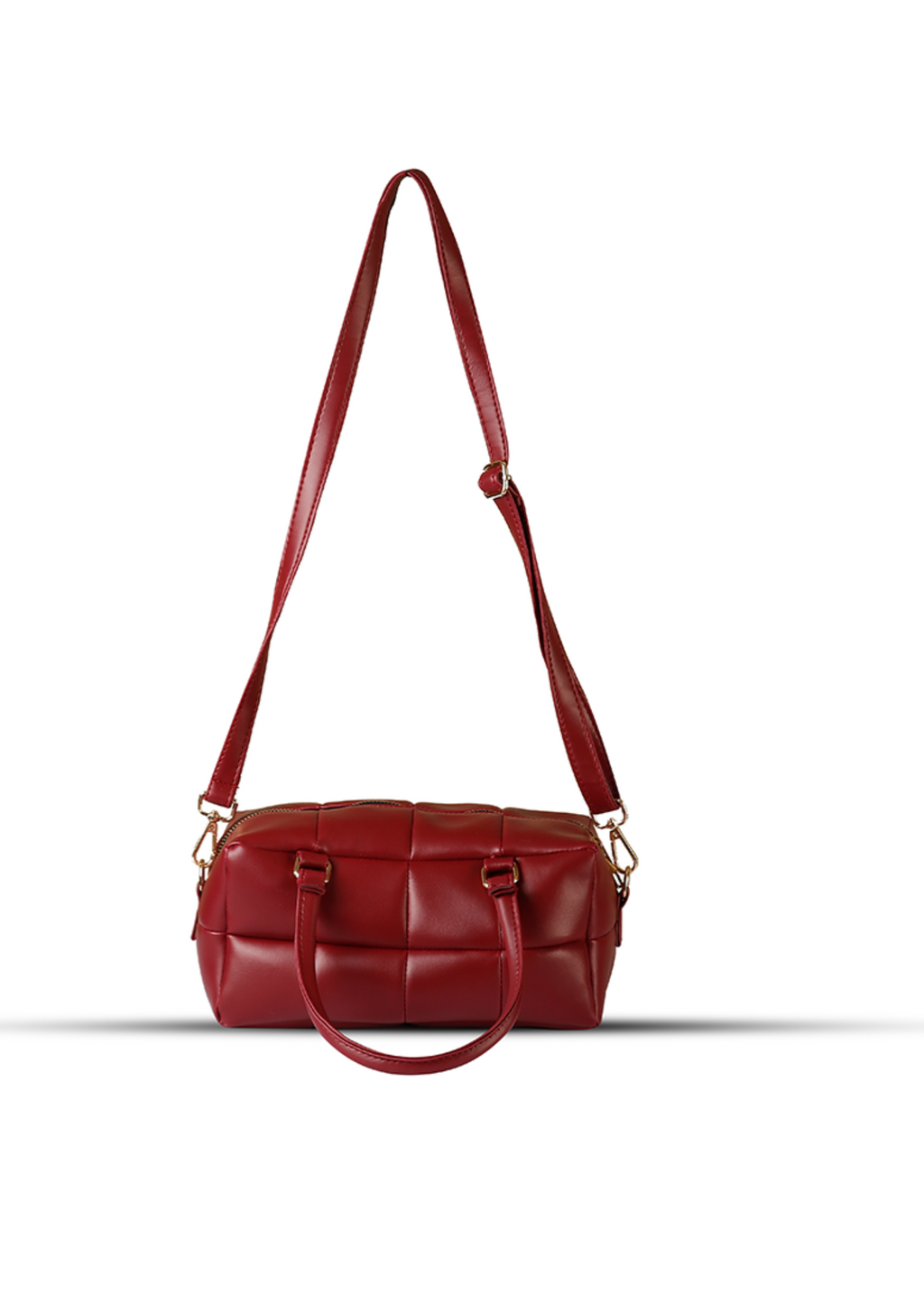 Meg Maroon women's satchel in maroon by Bag X