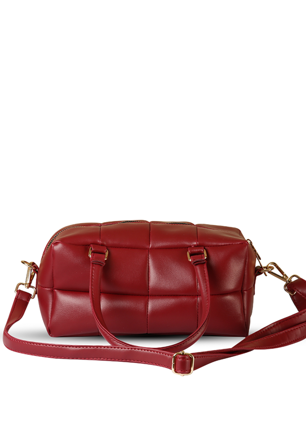 Meg Maroon women's satchel in maroon by Bag X