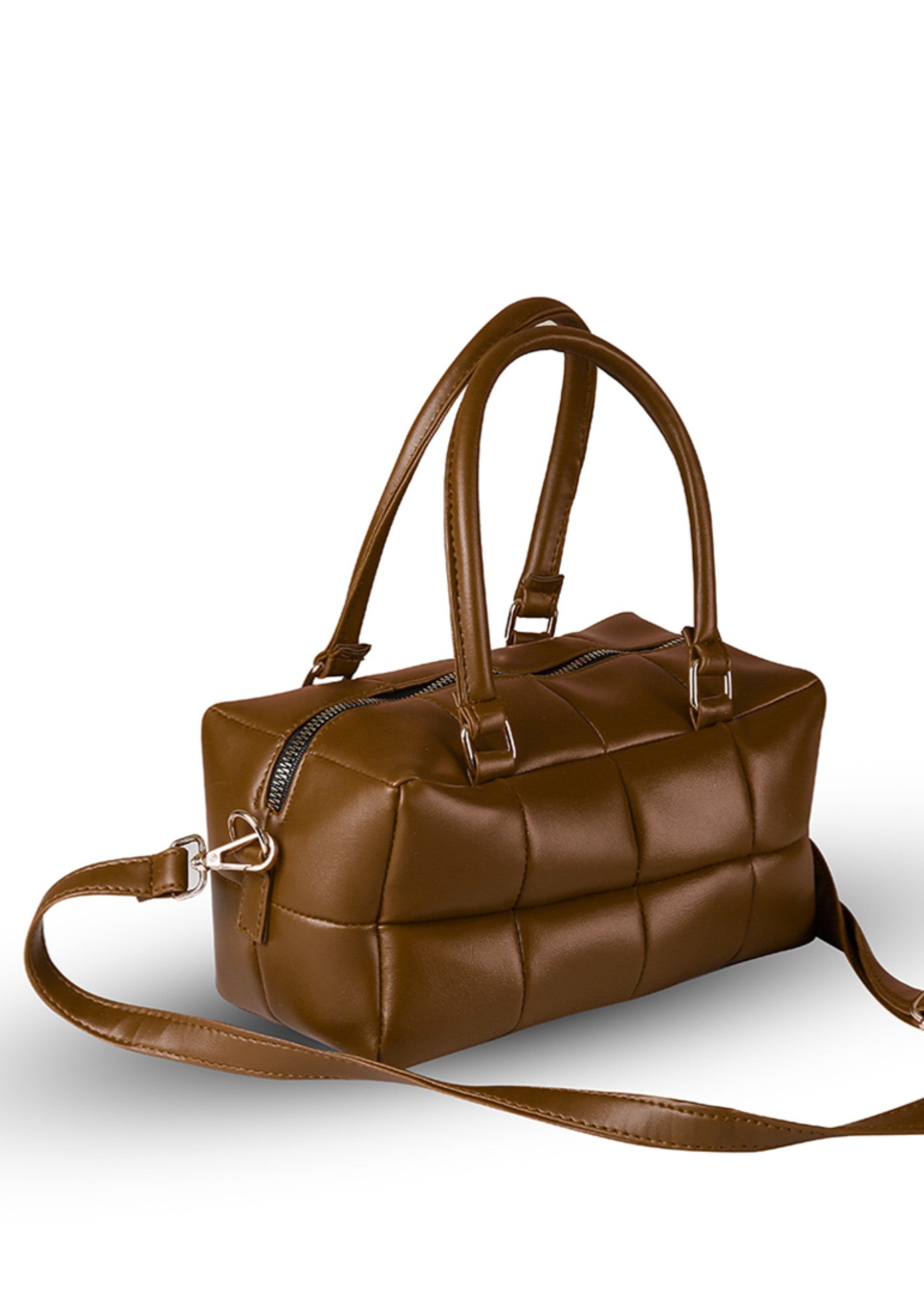 Meg Choco women's satchel in choco by Bag X