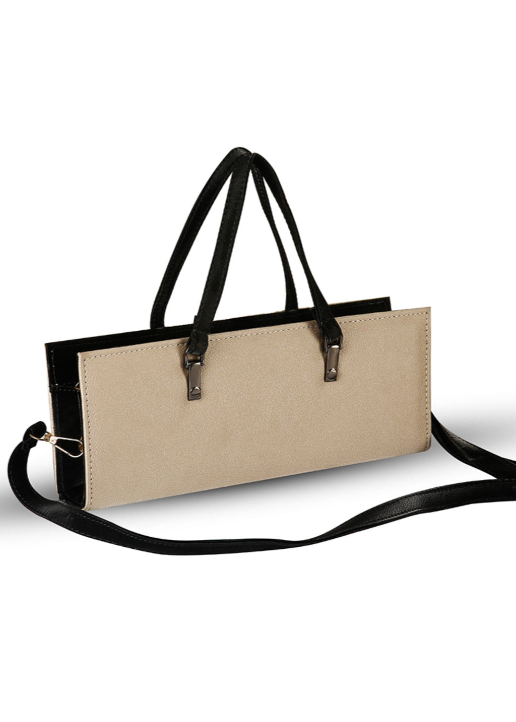 Selena Beige women's shoulder bag in beige by Bag X