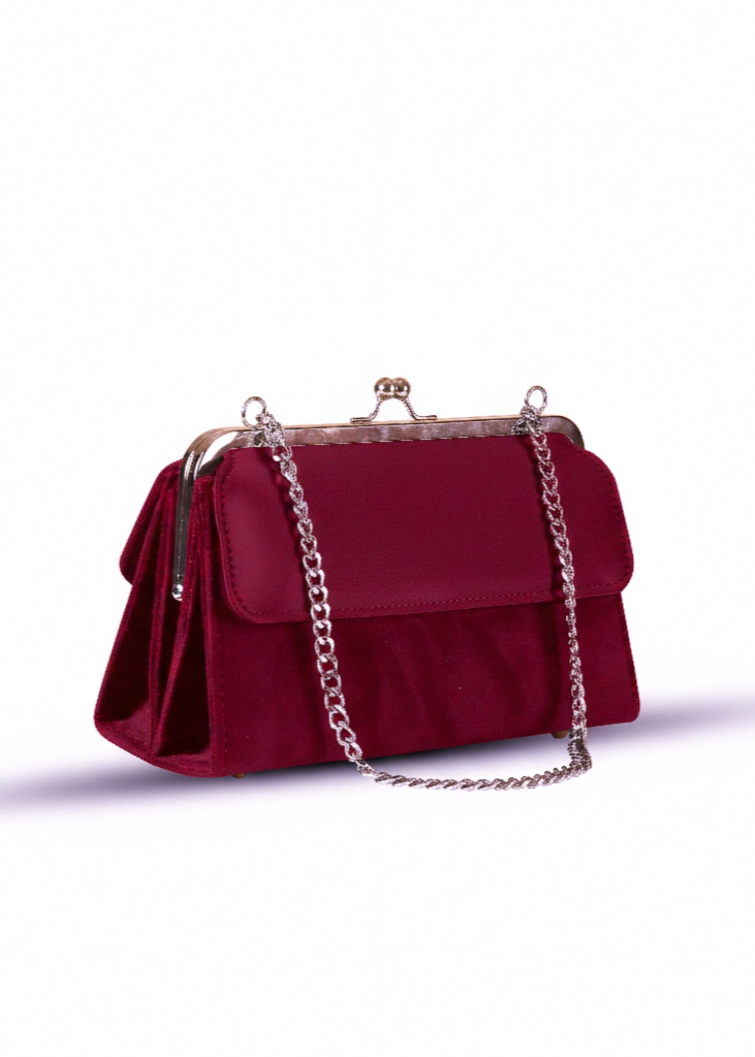 Beth Maroon women's shoulder bag in maroon by Bag X