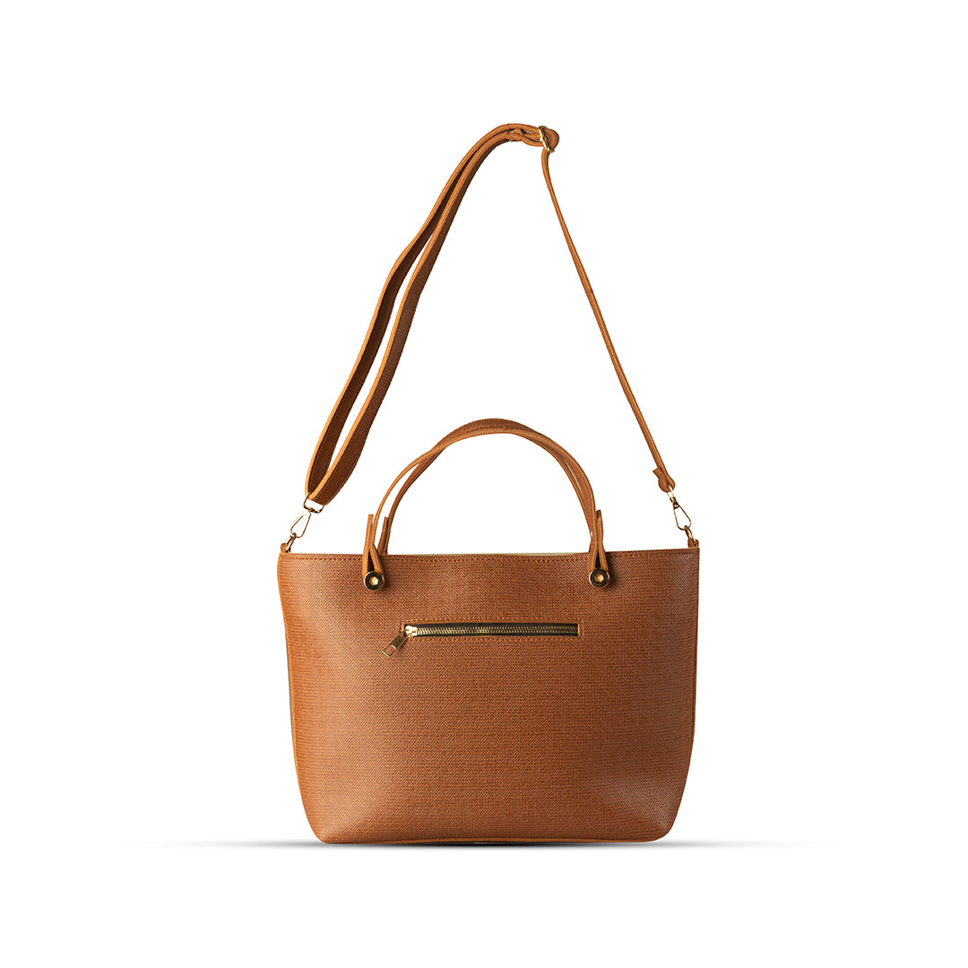 Diana Brown women's shoulder bag in brown by Bag X