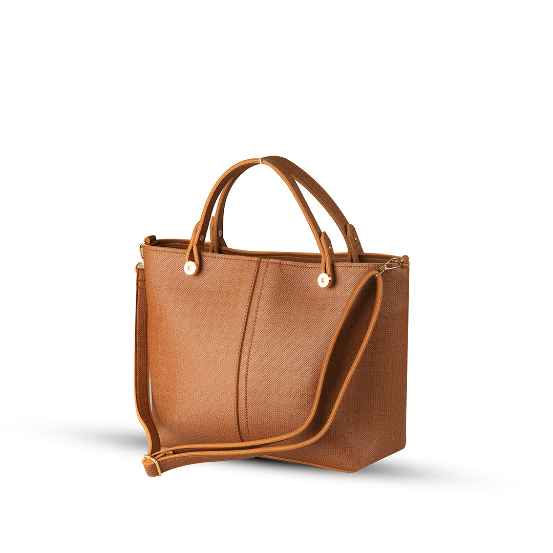 Diana Brown women's shoulder bag in brown by Bag X