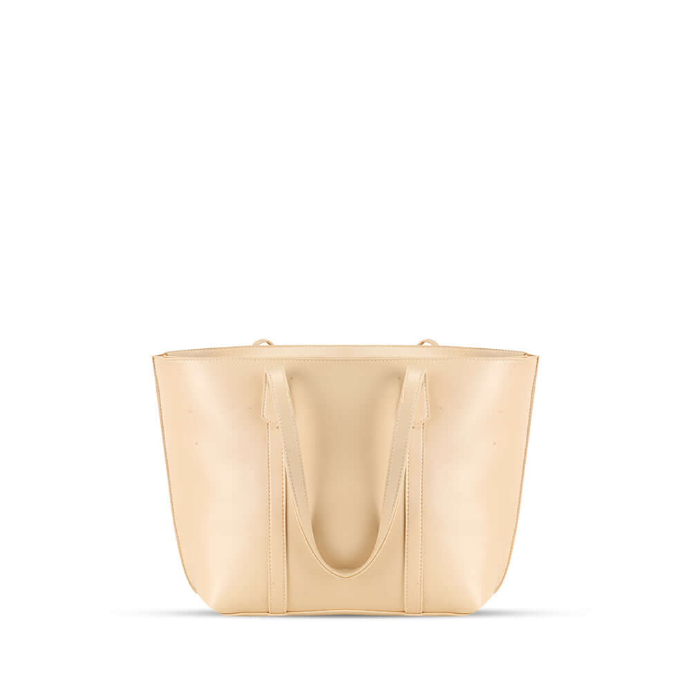 Jennifer Beige women's tote bag in beige by Bag X