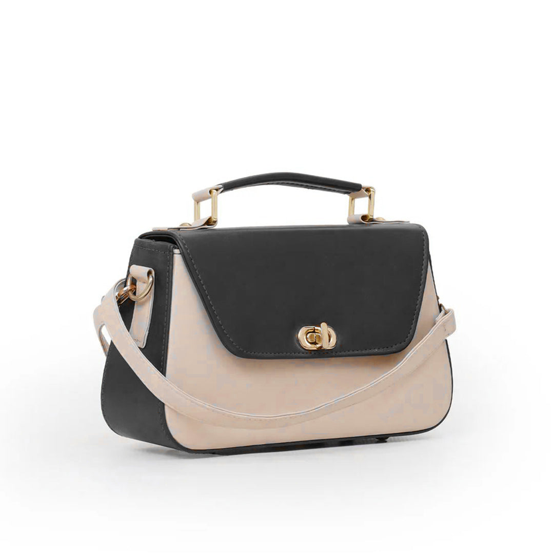 Masha Black women's crossbody bag in black by Bag X