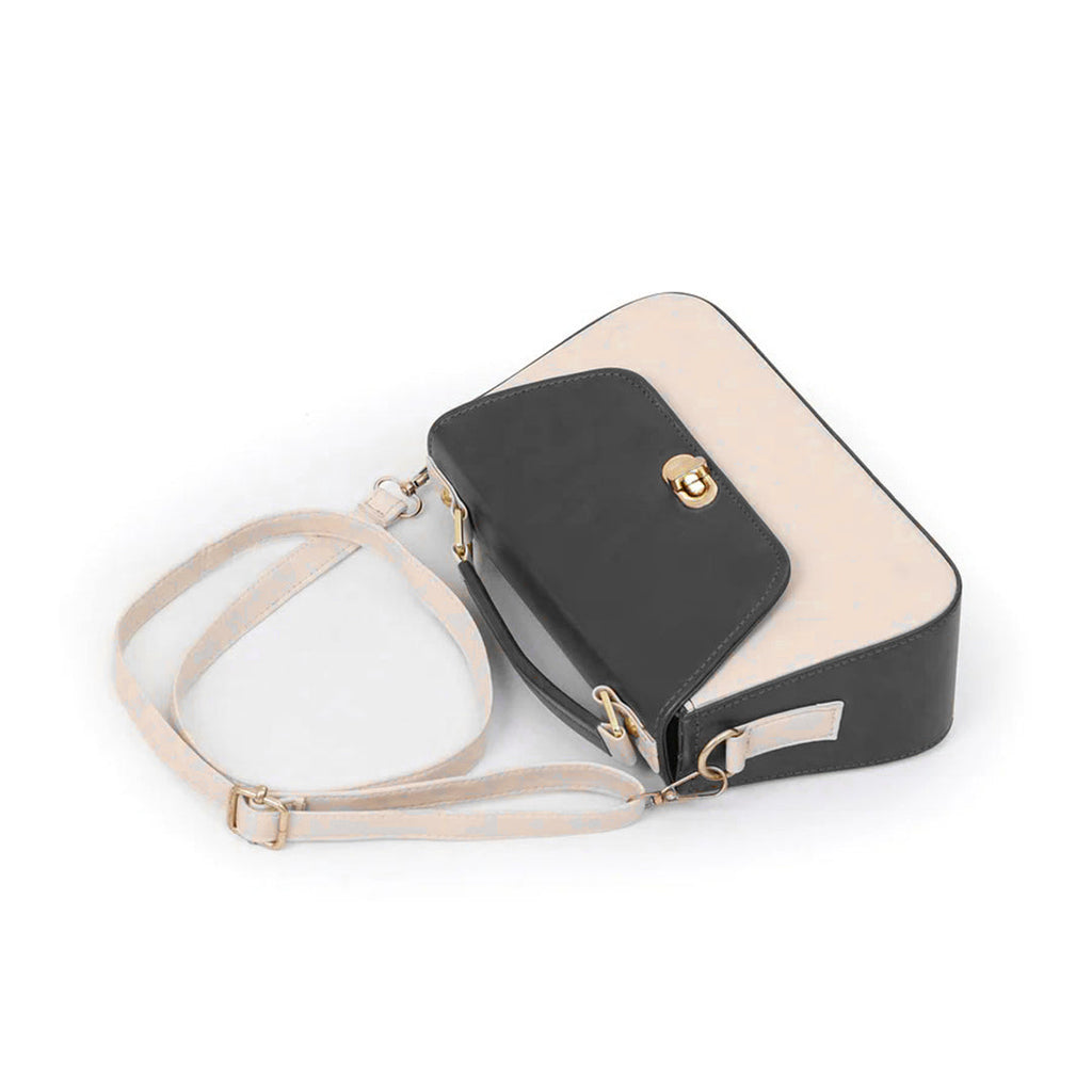 Masha Black women's crossbody bag in black by Bag X
