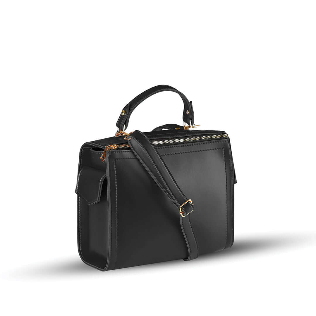 Barbara Black women's shoulder bag in black by Bag X