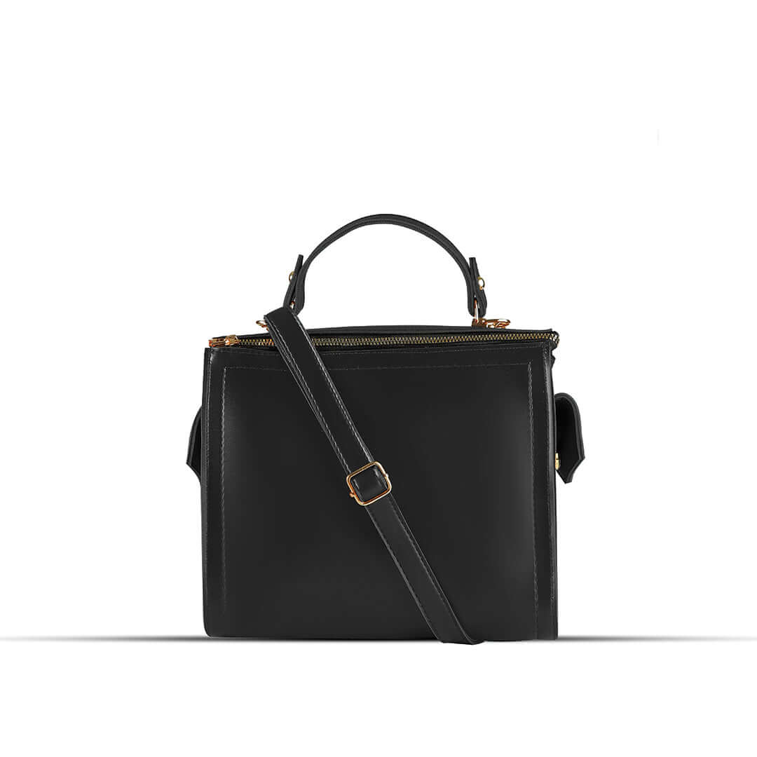Barbara Black women's shoulder bag in black by Bag X