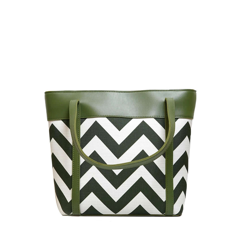 Canberra Green women's handbag in green by Bag X