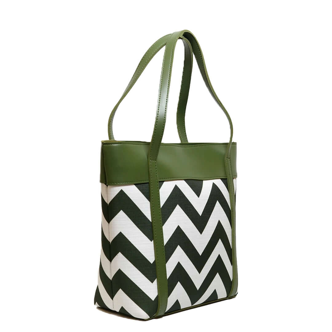 Canberra Green women's handbag in green by Bag X