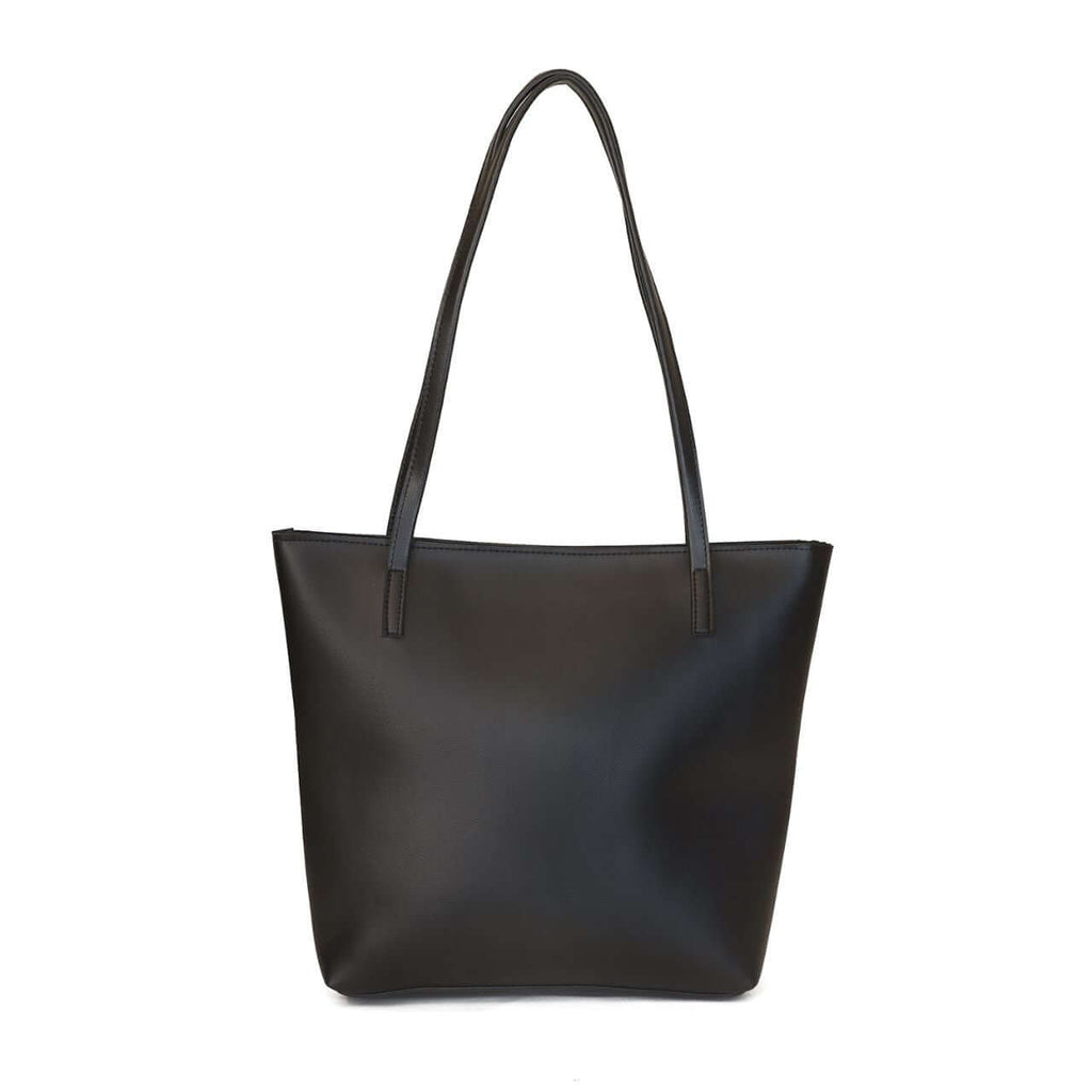 Infinity Black women's tote bag in black by Bag X